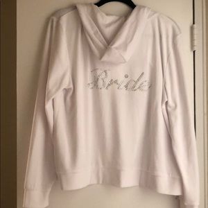 Brand new juicy couture bride sweatshirt